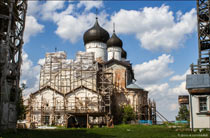 Свято-Троицкий  Михайло-Клопский монастырь Новгород
